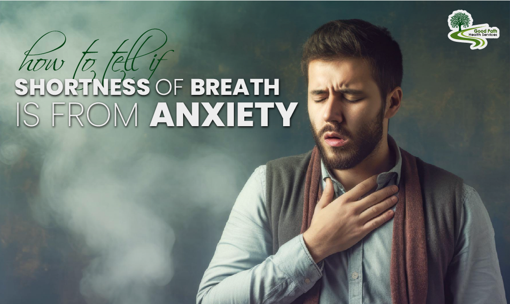 how to tell if shortness of breath is from anxiety