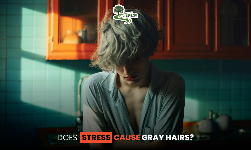 Does stress cause gray hair